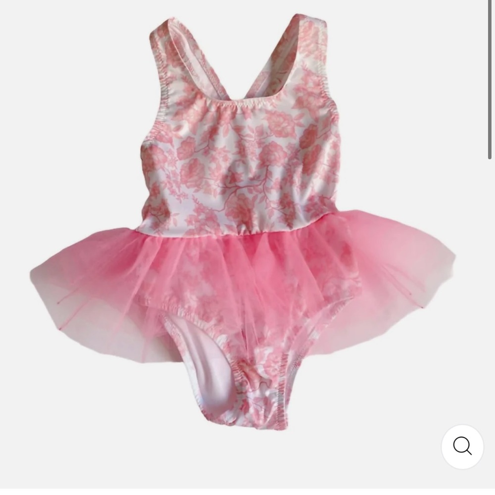 Piccoli Principi - Isella Tutu Swimsuit in Light Pink toile
